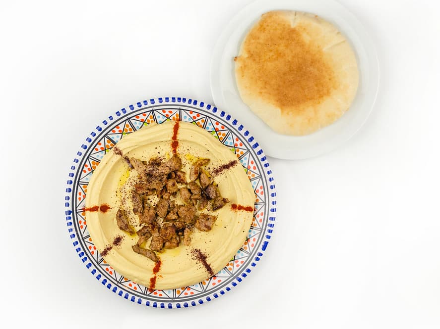 Hummus con Carne