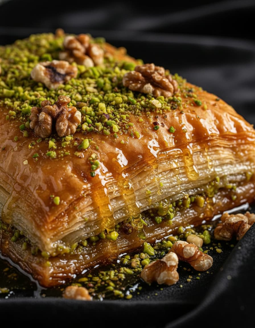 Baklava de avellanas