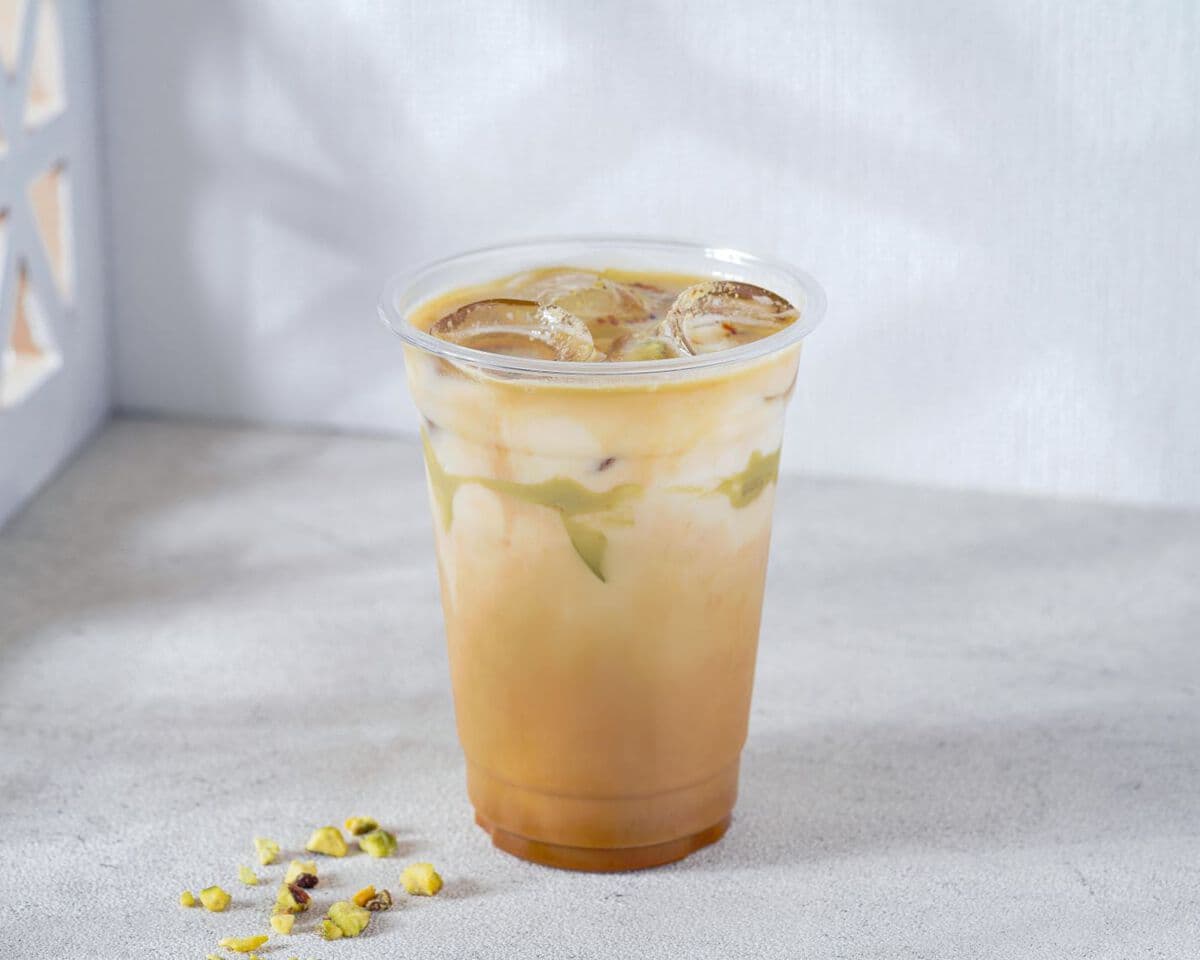Iced Latte de Pistacho