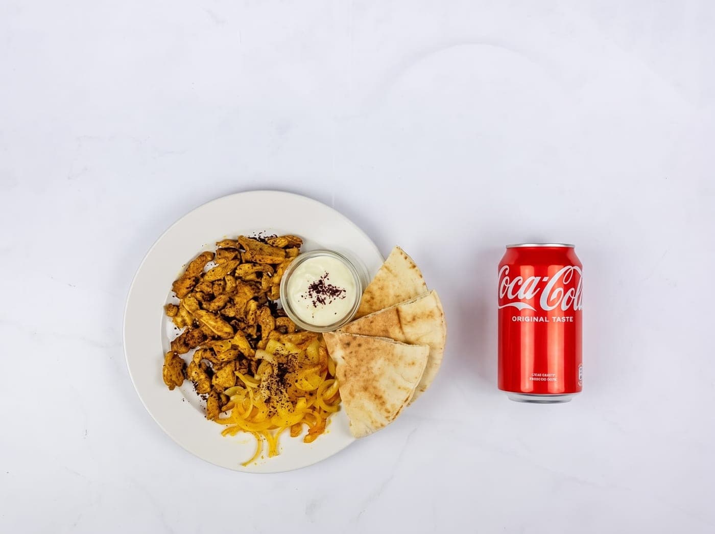 Shawarma de Pollo + Refesco